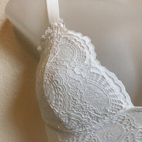 NWT Free People White Lace Bralette - Picture 4 of 8